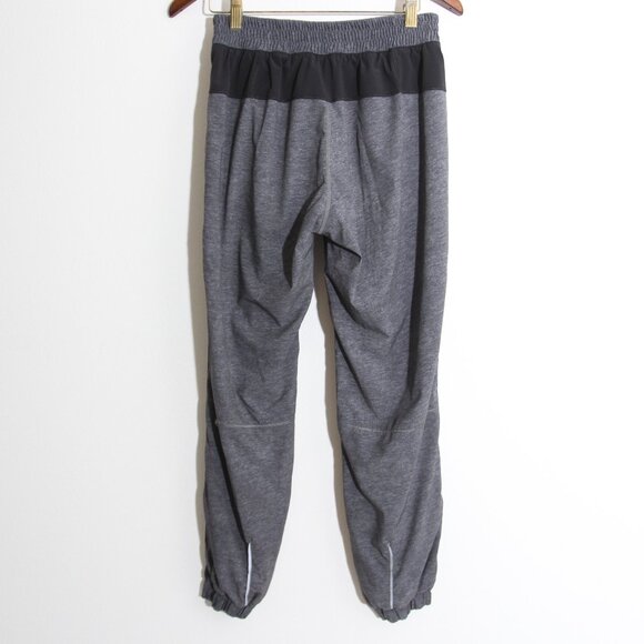 Lululemon Track To Reality Pant Heathered Texture Printed Grey Deep Coal / Black - Picture 9 of 12